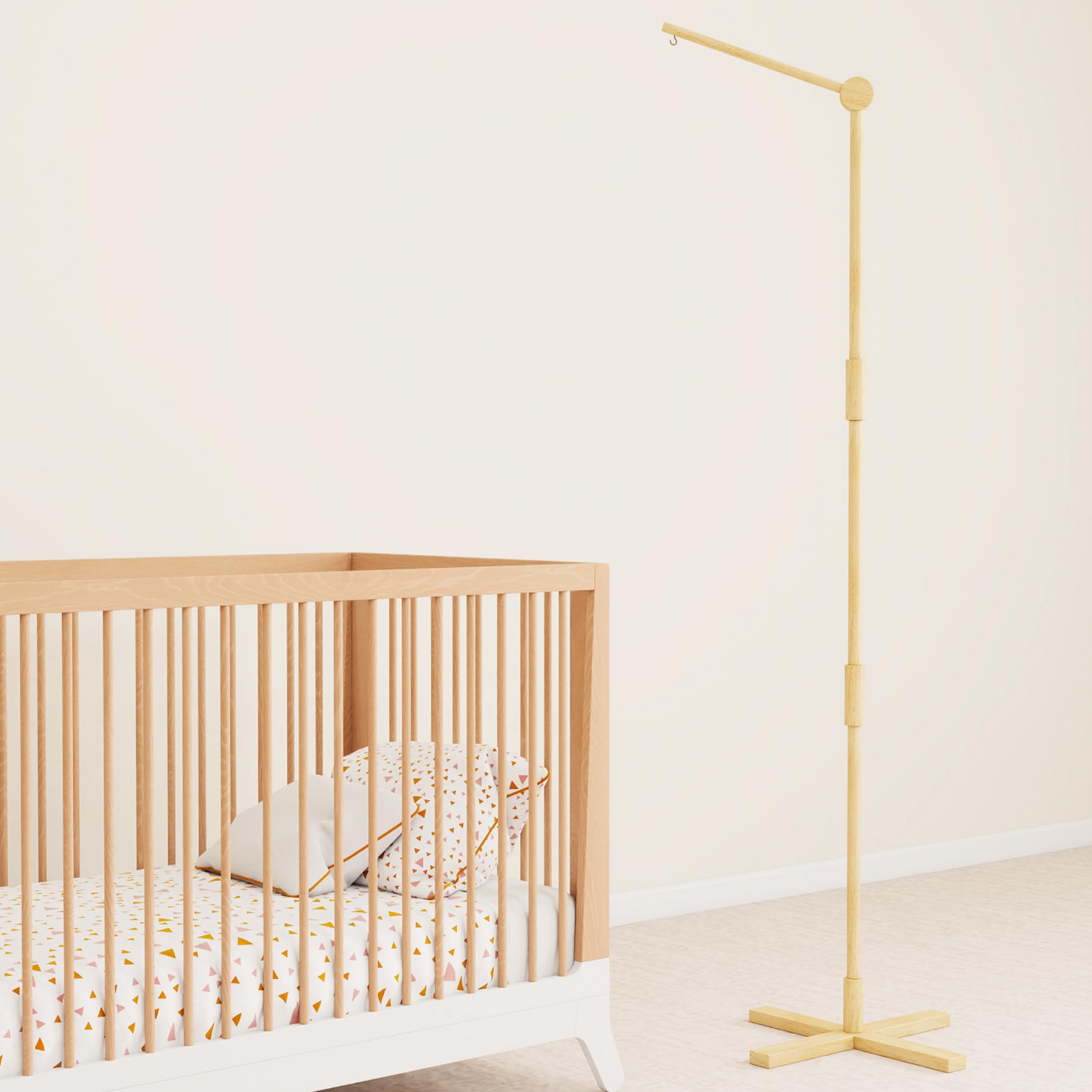 Photo 1 of Lanttoe Floor Standing Crib Mobile Arm - 61 Inches