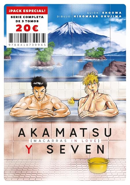 Portada de Pack akamatsu y seven, macarras in love