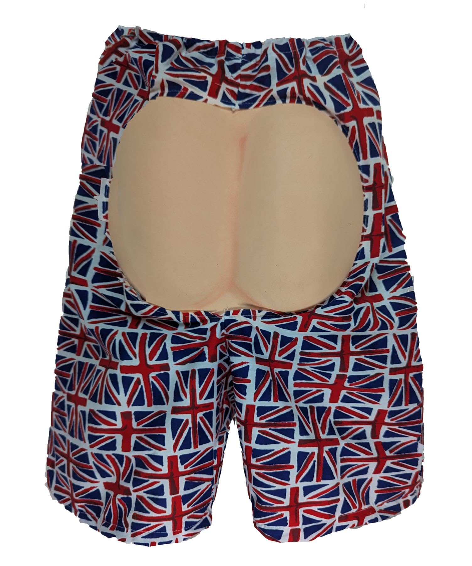 The Dragons Den Adults Union Jack Flag Bum Shirts United Kingdom UK Great Britain GB Supporters Fancy Dress [S-M]