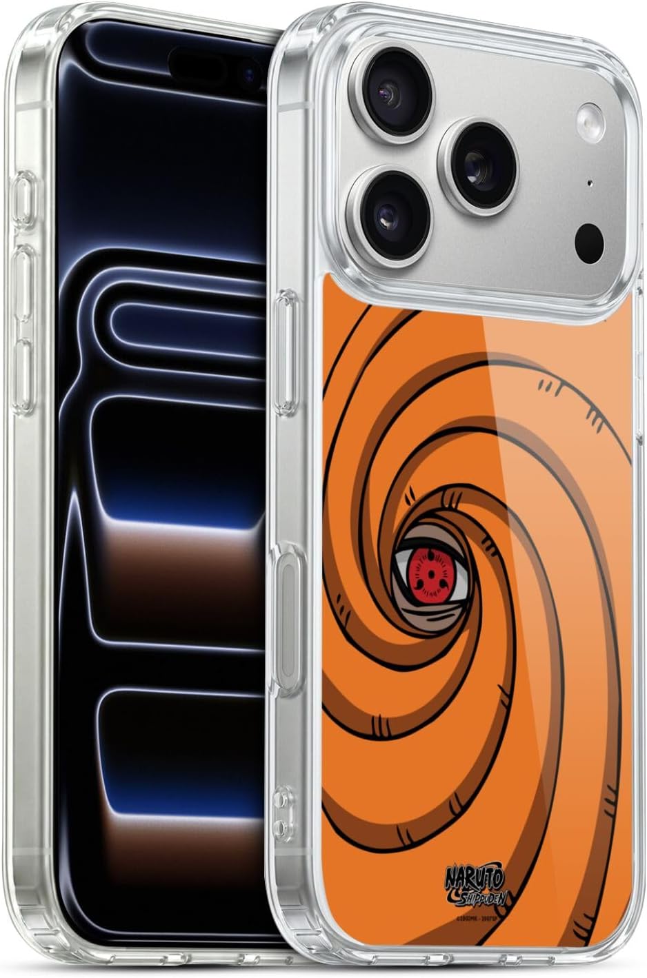 Head Case Designs Officially Licensed Naruto Shippuden Tobi Mask Iconic Gel Case [Military Grade Protection] Compatible with Apple iPhone 17 Pro