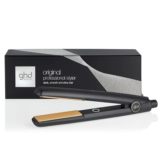 ghd Original Styler (Mejorada) - Plancha de Pelo Profesional Para un Cabello Liso, Suave y Sedoso con un Brillo Mejorado, Sin Daño Térmico - Para Todo Tipo de Cabello - (Enchufe Europeo)
