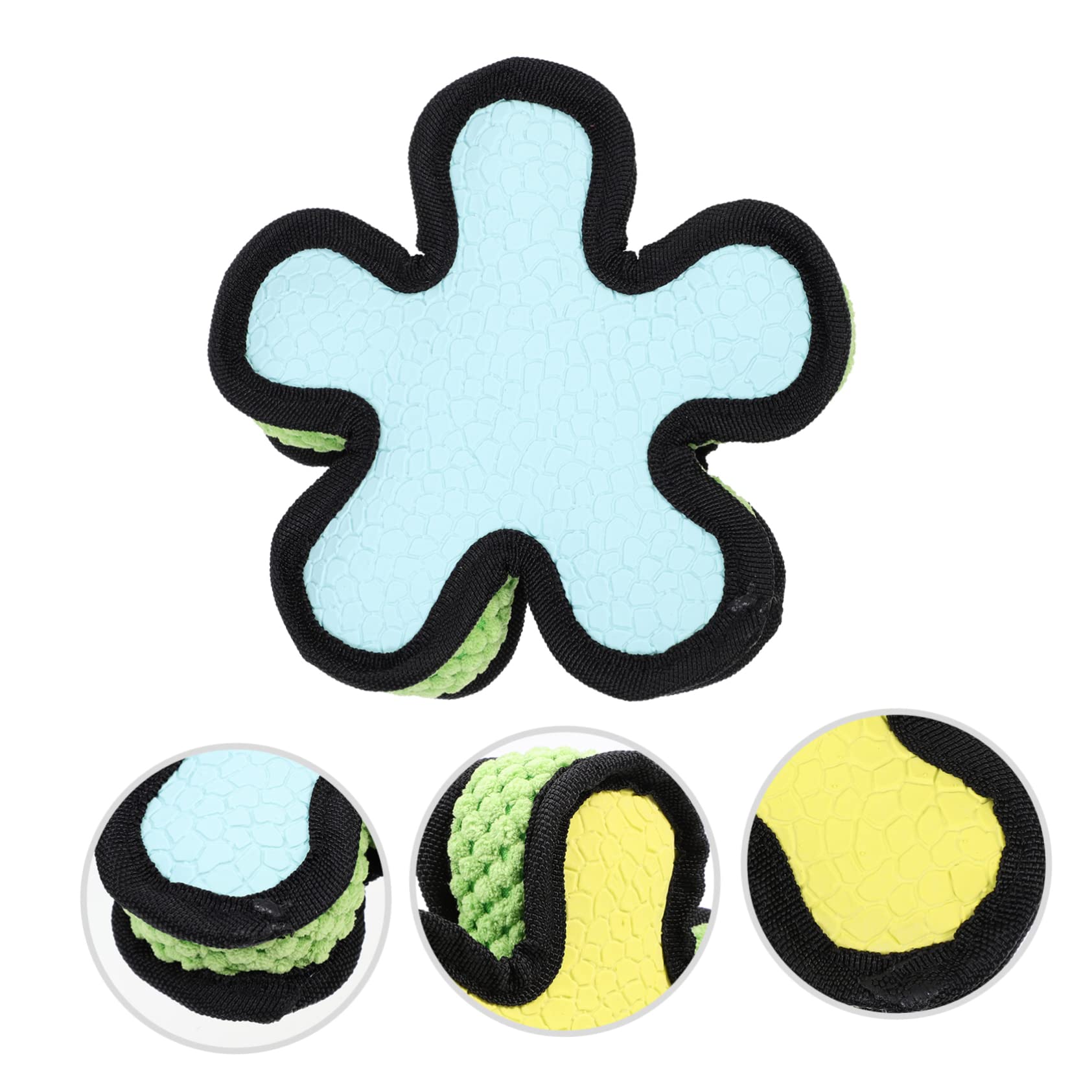 BESPORTBLE 3piezas Juguete De Molar para Perros Sonido Pelota De Flexible para Cachorros para Jugar y Masticar Aumenta La Interacción Entre Mascotas y Dueños