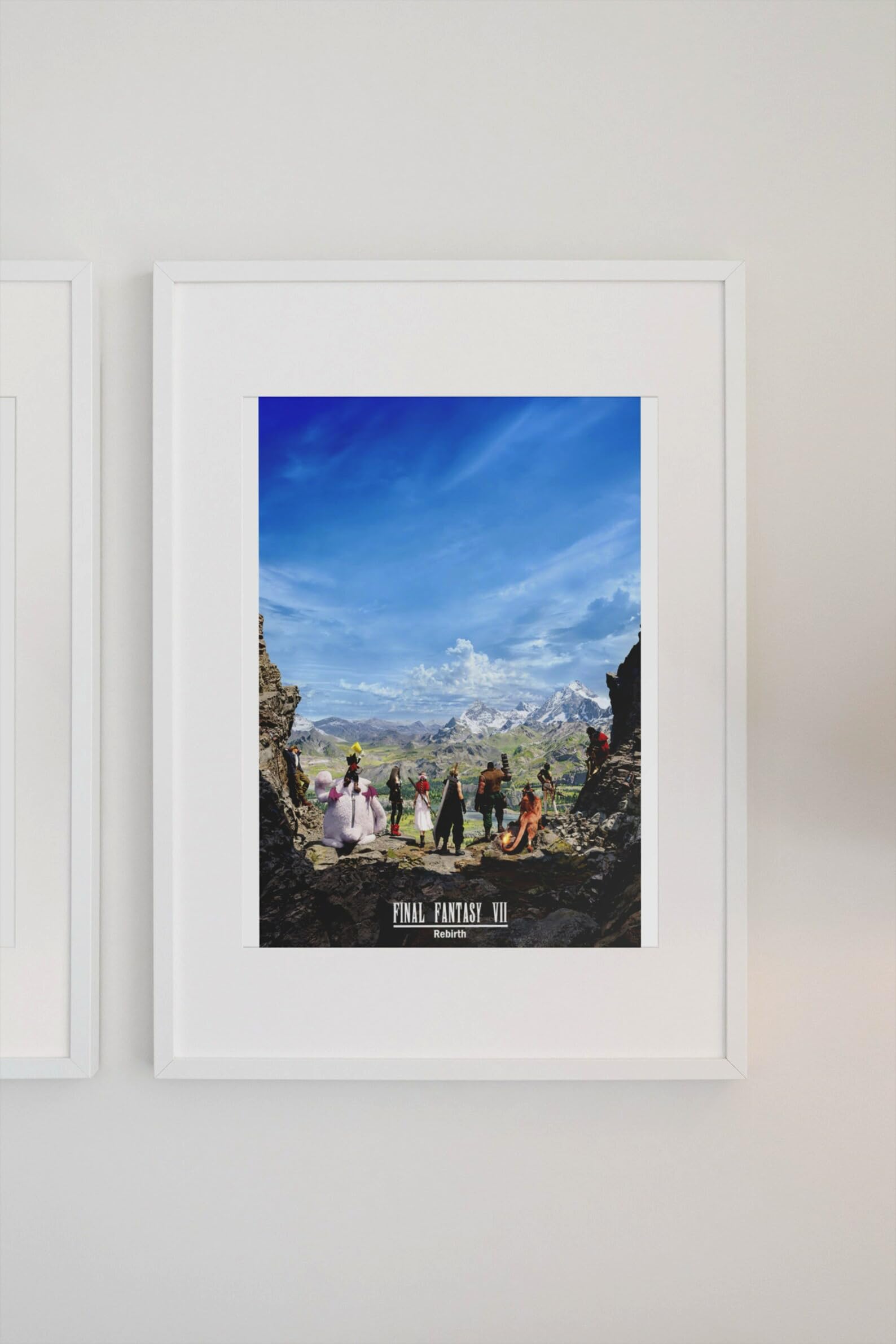 Amazon.com: Final Fantasy VII (7) REBIRTH Poster | Official