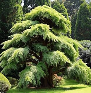Cryptomeria Japonica Japanese Cedar Peacock Pine Sugi Goddess of Mercy Cedar Plant, Tree Seed for Outdoor Planting by MySeeds.Co, You Choose The Amount (0.5 oz)
