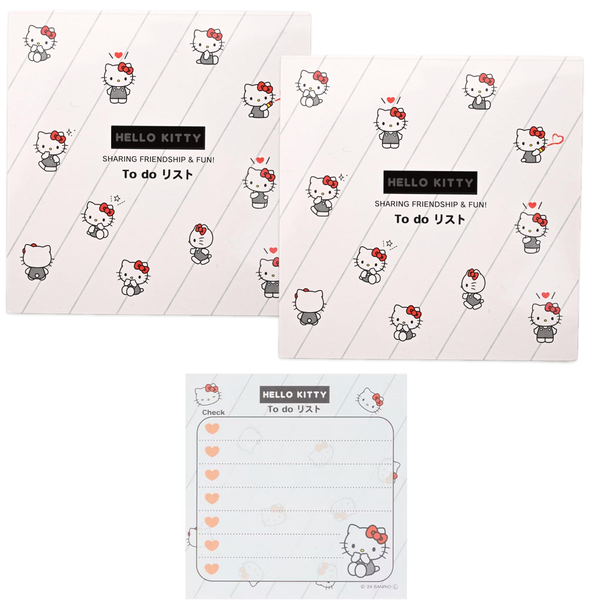 Blocs-notes Kawaii To Do List pour ne plus rien oublier au bureau ou à la maison