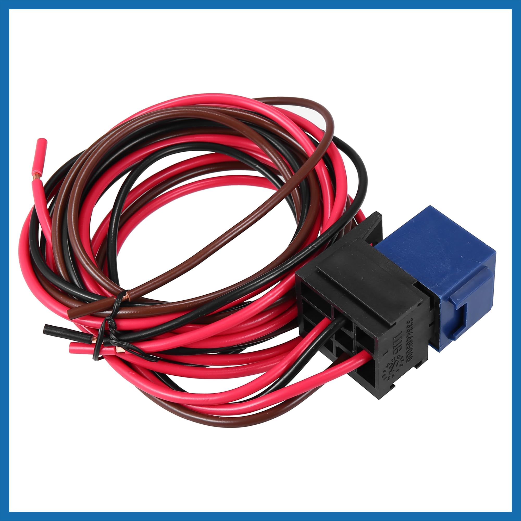 A ABSOPRO 12V Eléctrico Radiador Ventilador Termostato Controlador Cableado Relé Kit Reemplazo de artículo