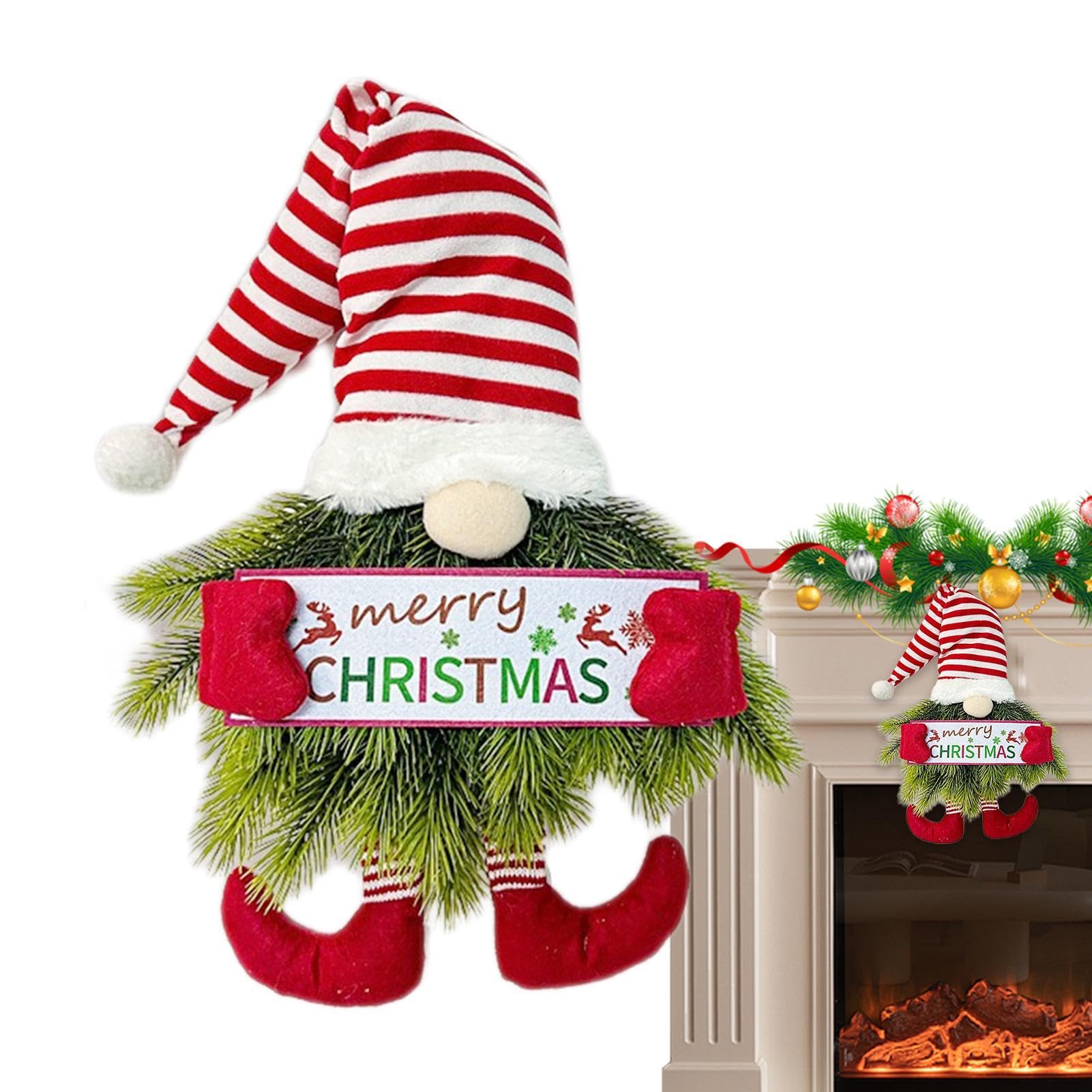 Suspension Gnome de Noël pour habiller votre cheminée et votre intérieur
