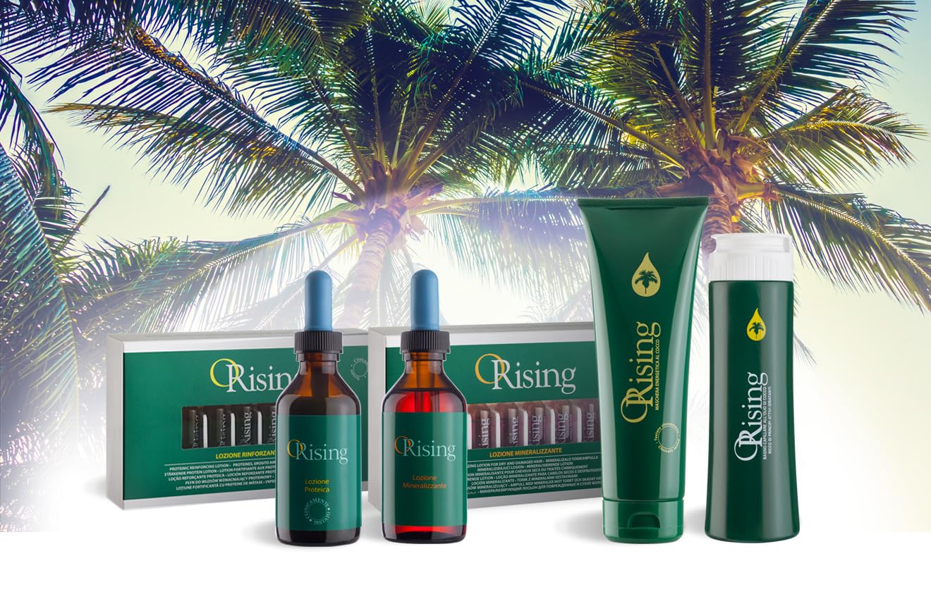 Orising Caduta Lotion tonique pour la perte de cheveux 12 x 10 ml Lotion phytoessentielle contre la chute des cheveux
