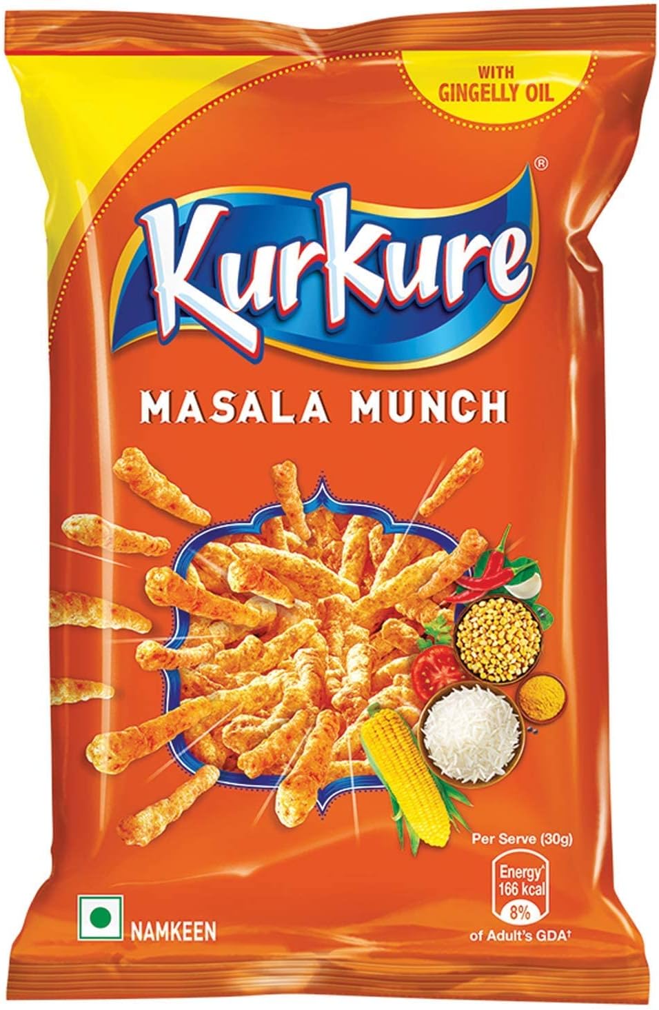 Pack Of 4 - Kurkure Masala Munch - 95 Gm