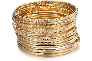 Gold Bangle Bracelets For Women: Elevate Your Style With Alluring Boho Charm