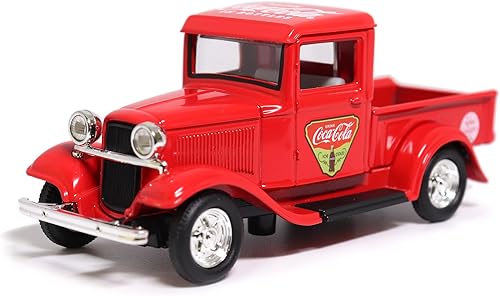 Coca-Cola Diecast coleccionable | 1934 Ford Pick-Up 'Refresh Your Guests' | 1:43 Modelo a escala fundida a presión 443031 | Fundido a presión de