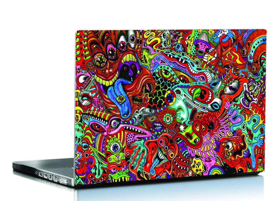 ISEE 360® Mandala Circle Arts and Trippy Design Laptop Skin Cover Laminated Stickers Girls Boys Kids Office Vinyl Printed Multicolored Floral Small HDQuality Sticker14 15.6 Inches (B08NVNR3PP) Amazon Price History, Amazon Price Tracker