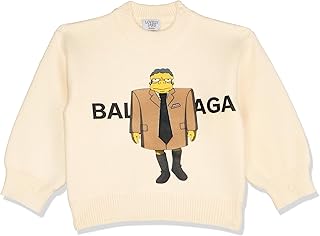 لوفلي لاند بلوفر باكمام طويلة وطباعة على الصدر للاولاد من بايج (عبوة من قطعتين)