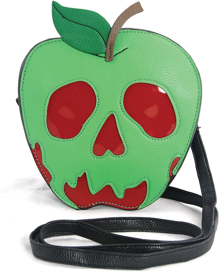 Poisoned Apple Crossbody Bag in Vinyl Material