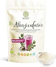 NUR BIO Acacia Fibre Powder 400 g Organic Gum Arabic Pure 90% Fibre Tasteless