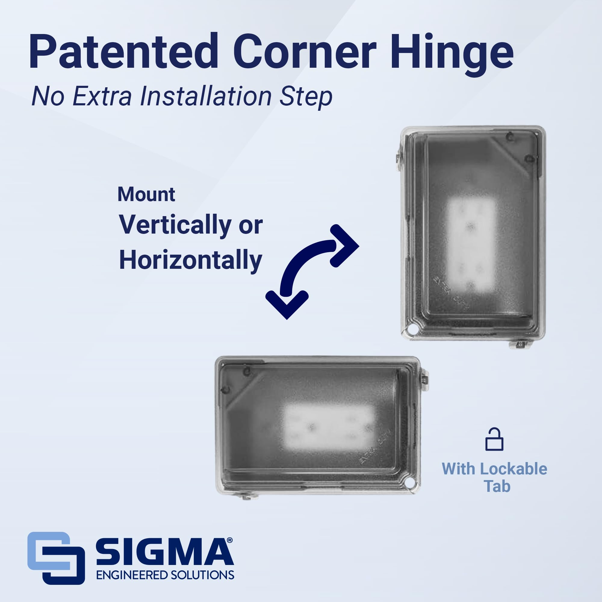 Weatherproof GFCI Outlet Kit - Sigma Solutions -3
