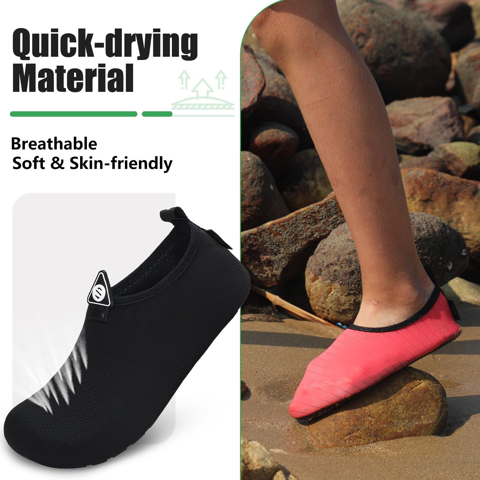 SAGUARO Scarpette da Scoglio Scarpe da Sport Acquatici, Unisex