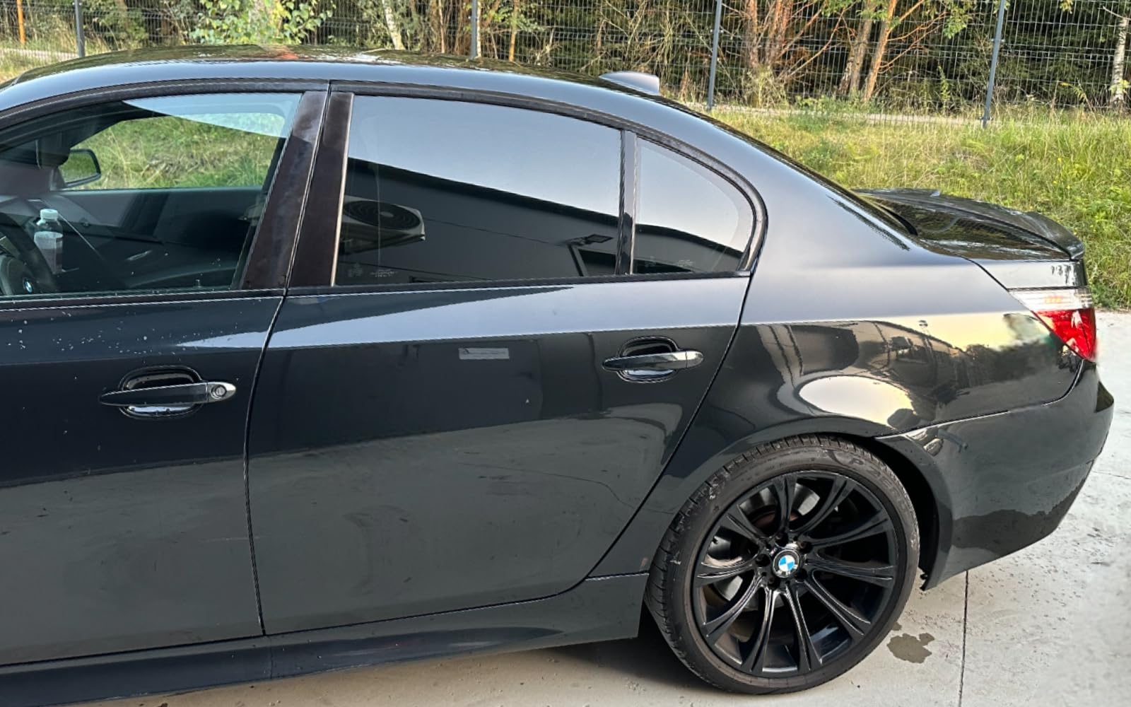MpTuned Spoiler posteriore E60 Performance M4 Style Carbon Look per 5 anni 2004-2009 Performance Tuning berlina 4 porte 518i 520i 525i 530i 535i 550i 518d 520d 525d 530d