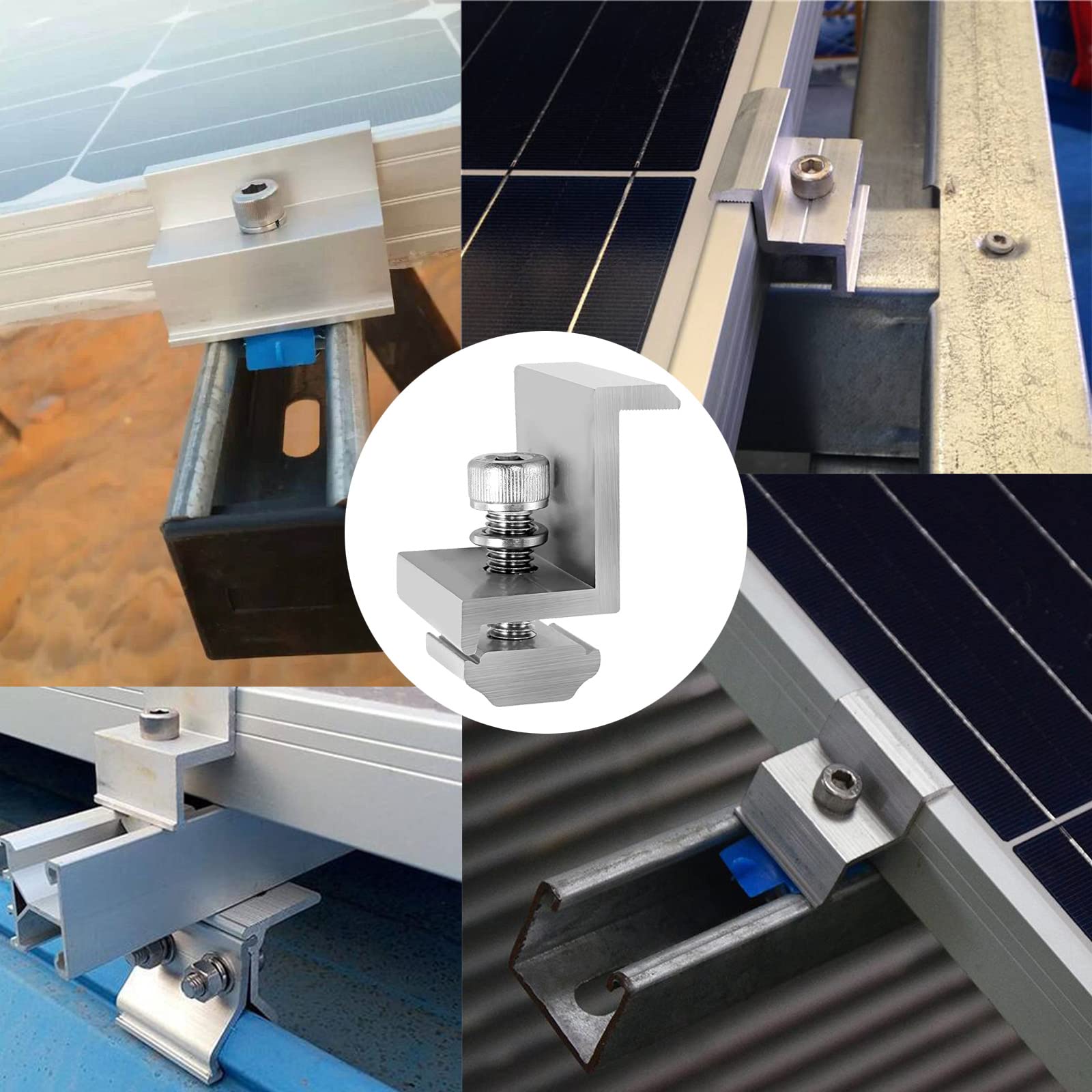 Factory Supply Adjustable Ground Solar Panels Mounting Brackets For Solar Energy System Wall Mount - Tile Roof, Solar Bracket - View #11