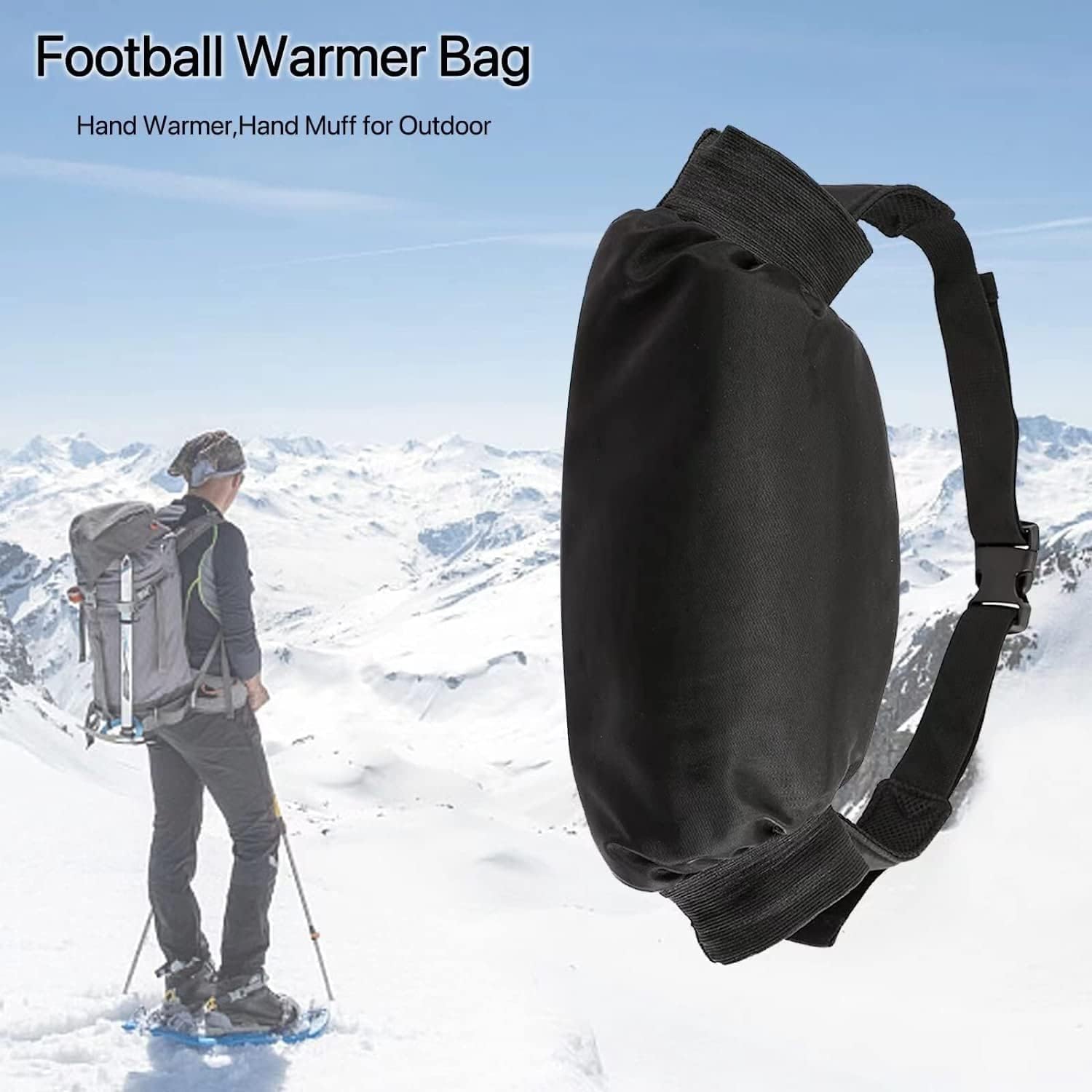 Strapazierfähige Fußball-Handwärmertasche für American Football, Golf, Angeln, Camping, Jagd, Wandern, Fußball, Fotografie, Handwärmer-Abdeckung, ideal zum Ansehen von Fußballspielen im Fußballstadion