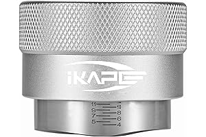IKAPE Tamper 51MM Coffee Distributor, Gravity Adaptive Espresso Distributor