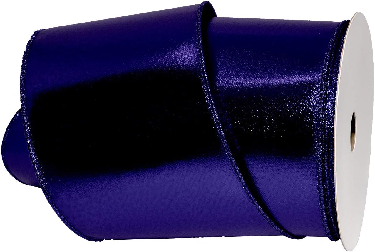 Morex Ribbon Ribbon Wired Lamé, 1-1/2" x 10 yd, Gold (4100.38/10-634)