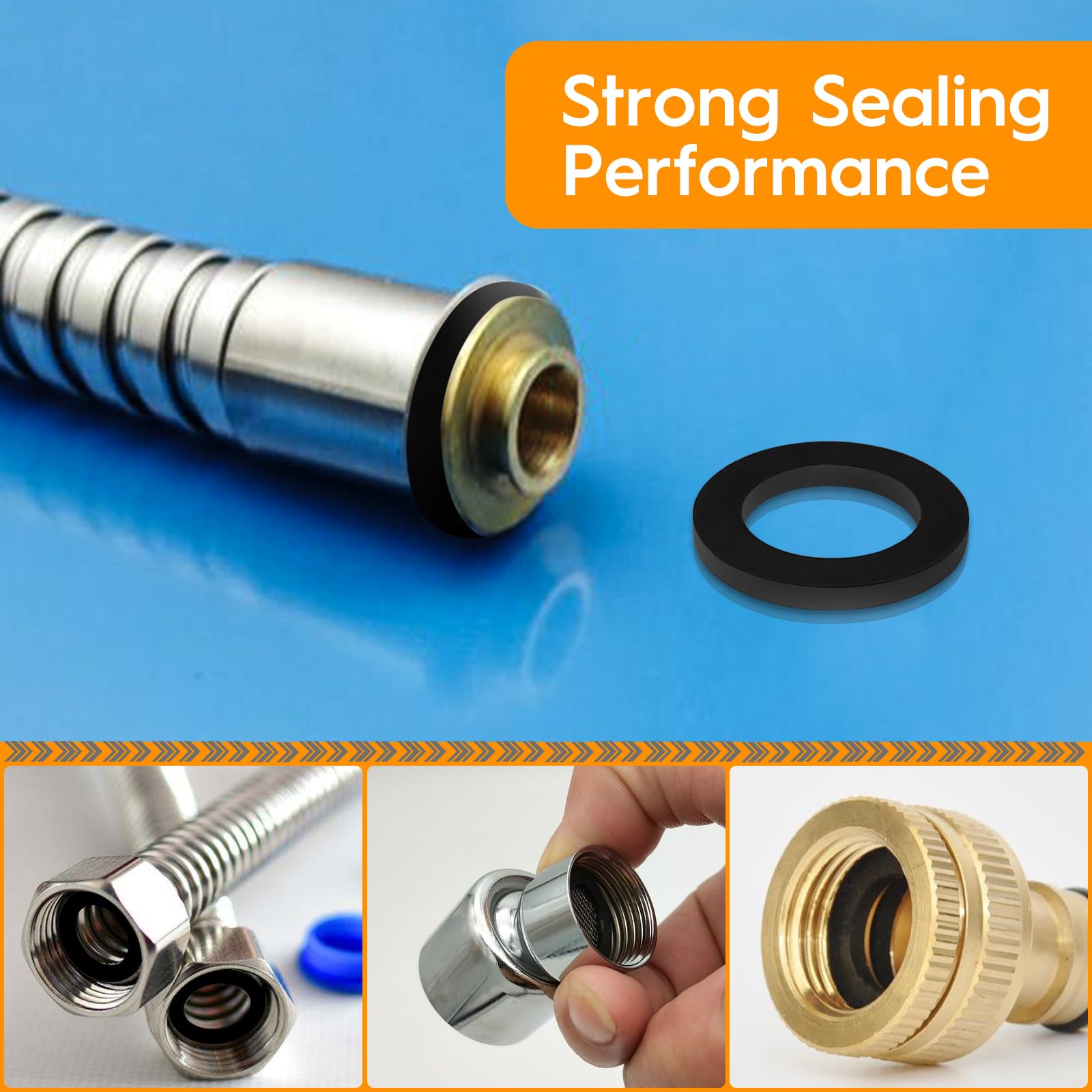 Lot De 50 Joints Toriques En Caoutchouc Pour Douche - Joint