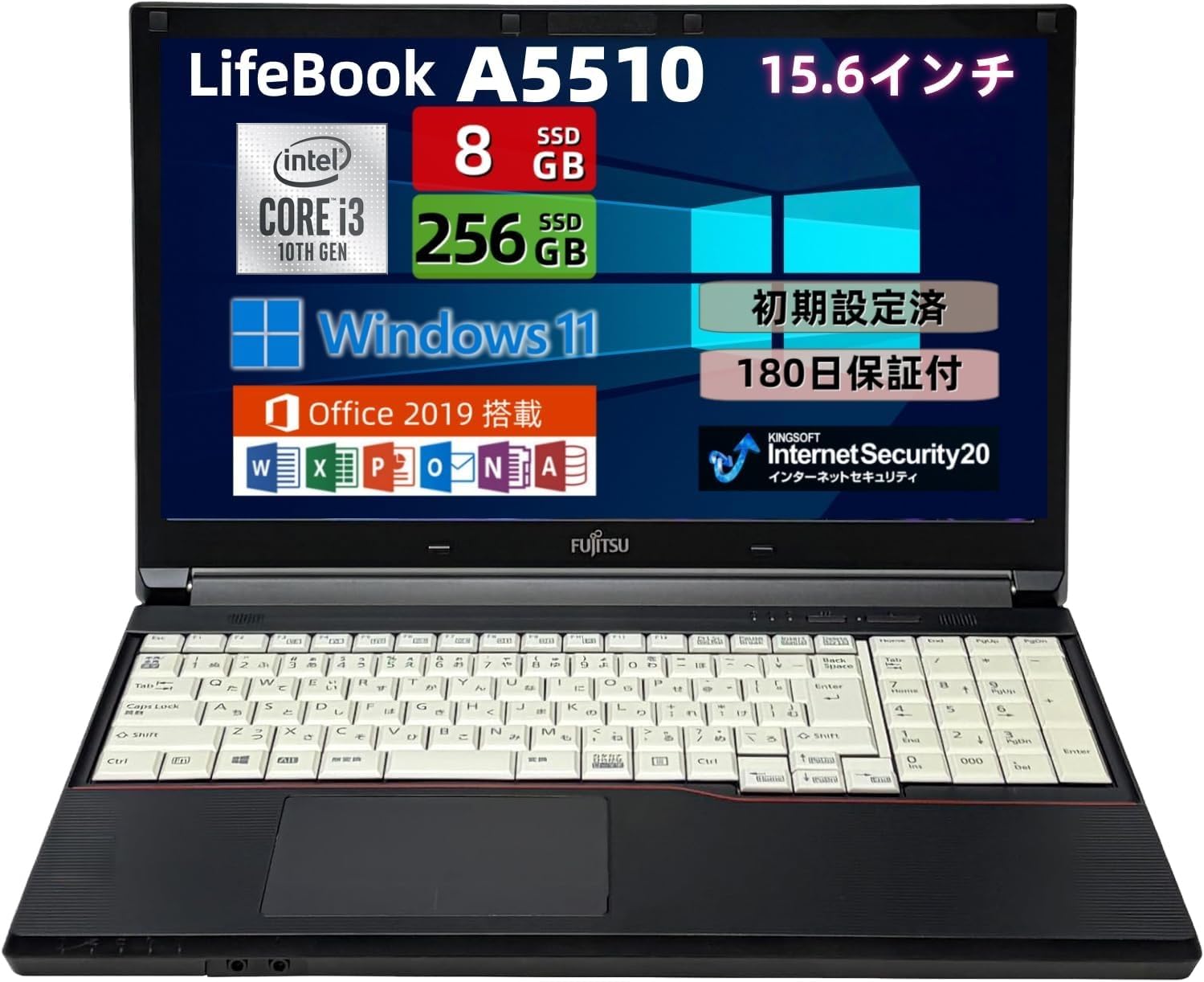 Amazon.co.jp: 【整備済み品】ノートパソコン 富士通 LIFEBOOK A5510