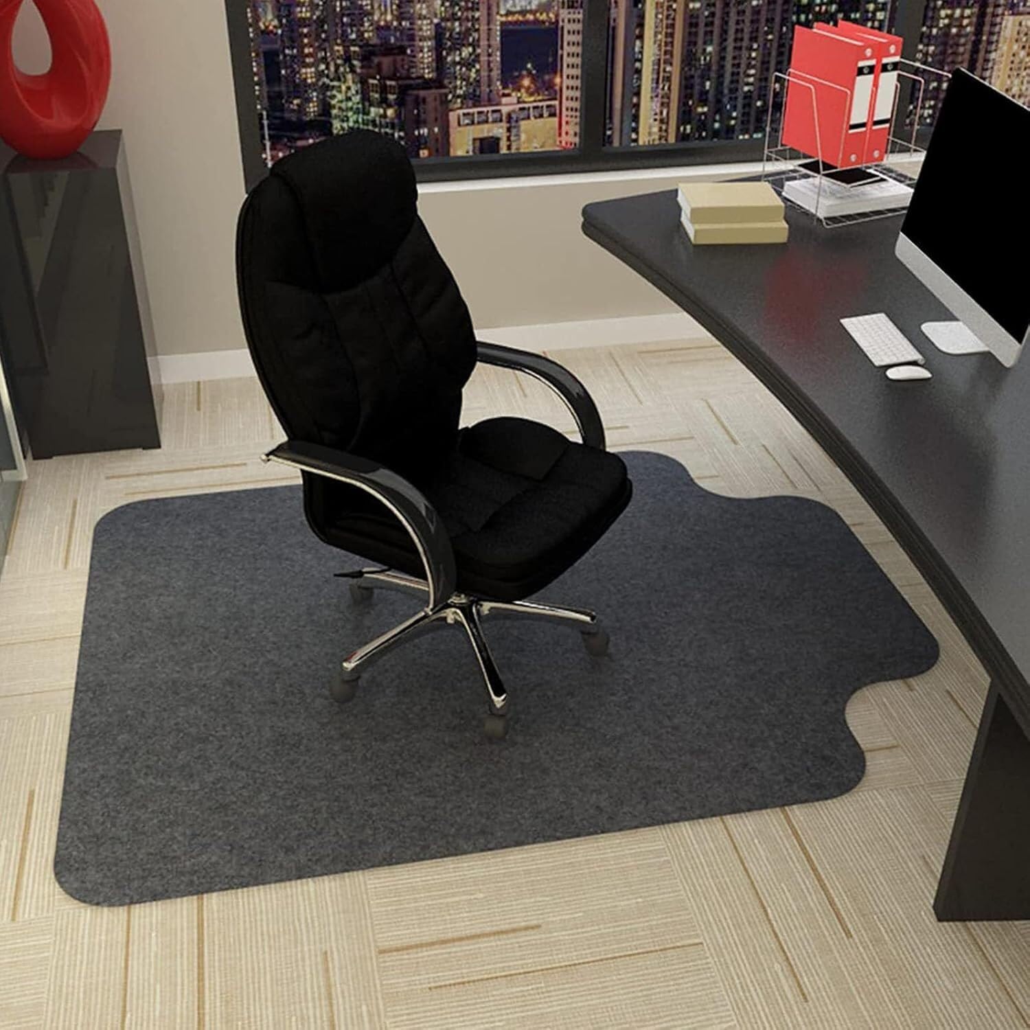 Tapis de protection pour chaise de jeu pour protéger le parquet des rayures