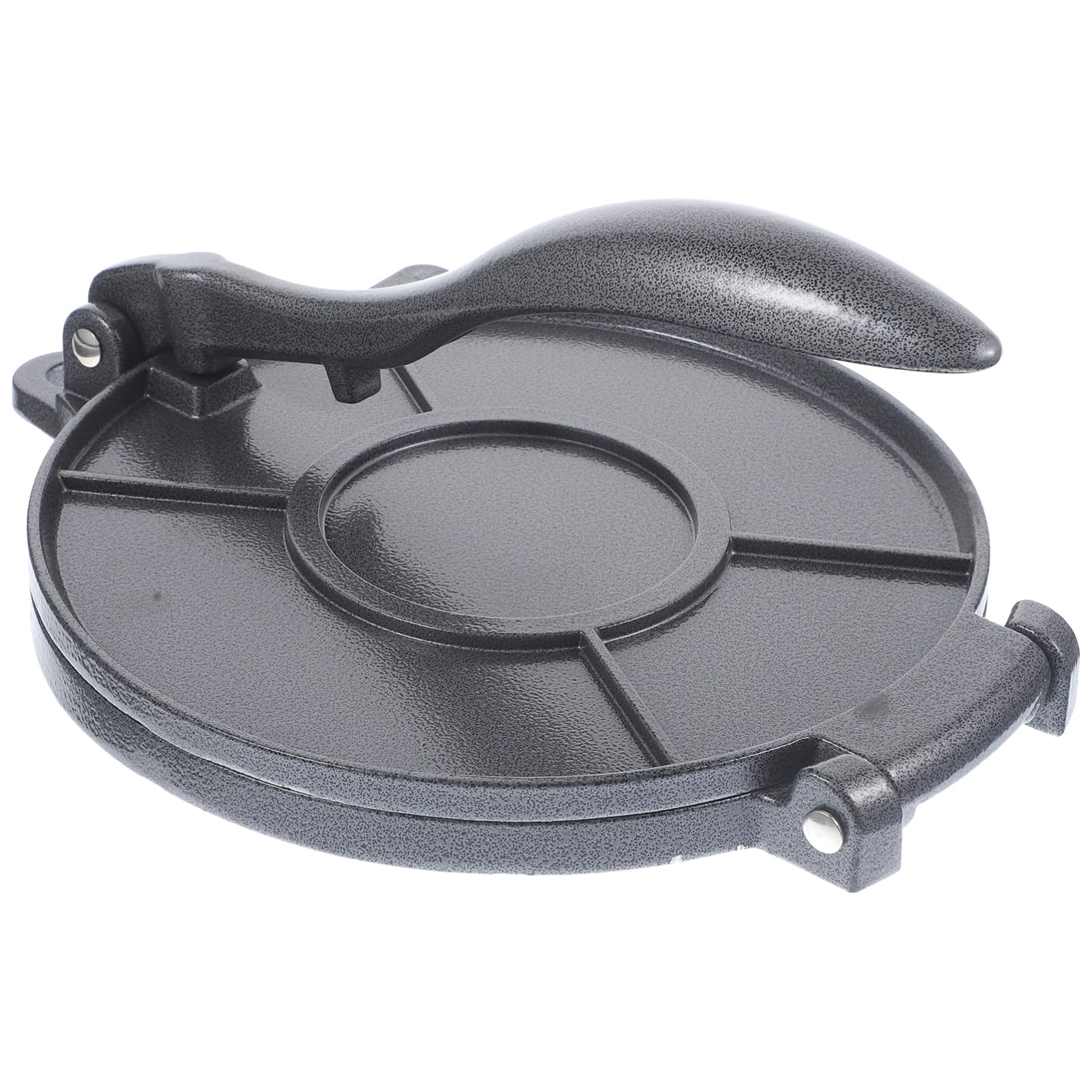 KESYOO Tortilla Press Folding Aluminum Tortilla Maker Roti Pie Press Kitchen Tool Grey 10.41X7.86X1.97in