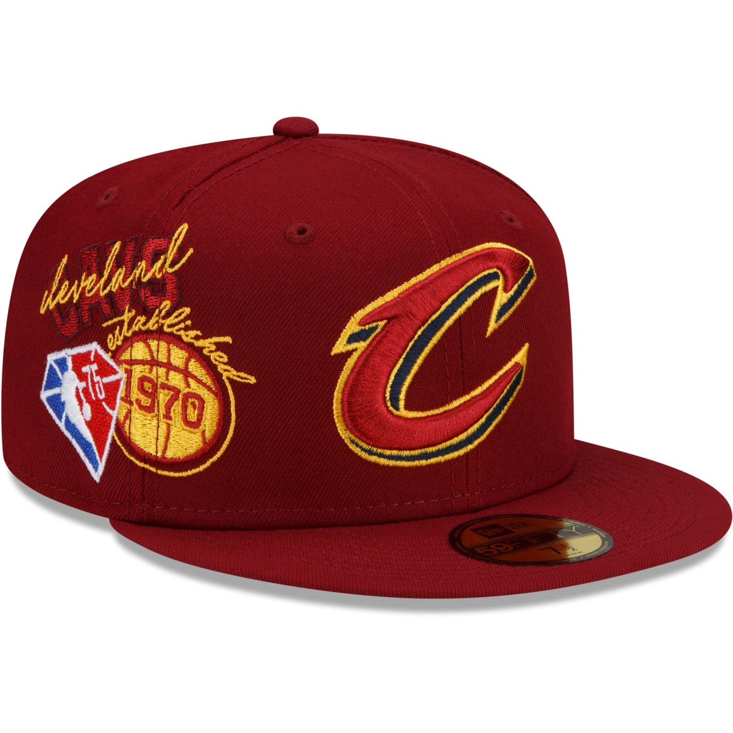 New Era 59Fifty Fitted Cap - NBA BACK HALF 2022 Team Colours