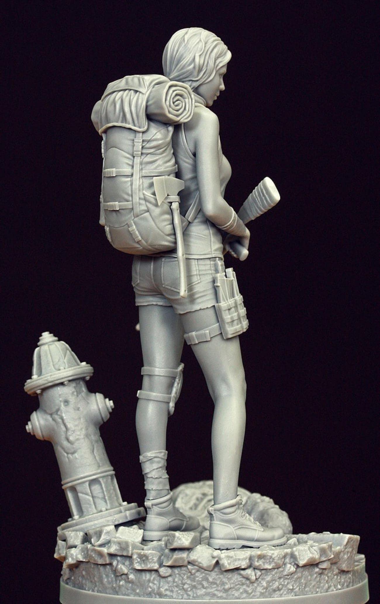 90mm Harz Modell Abbildung Kits GK, unmontierter, unbemalter Bausatz