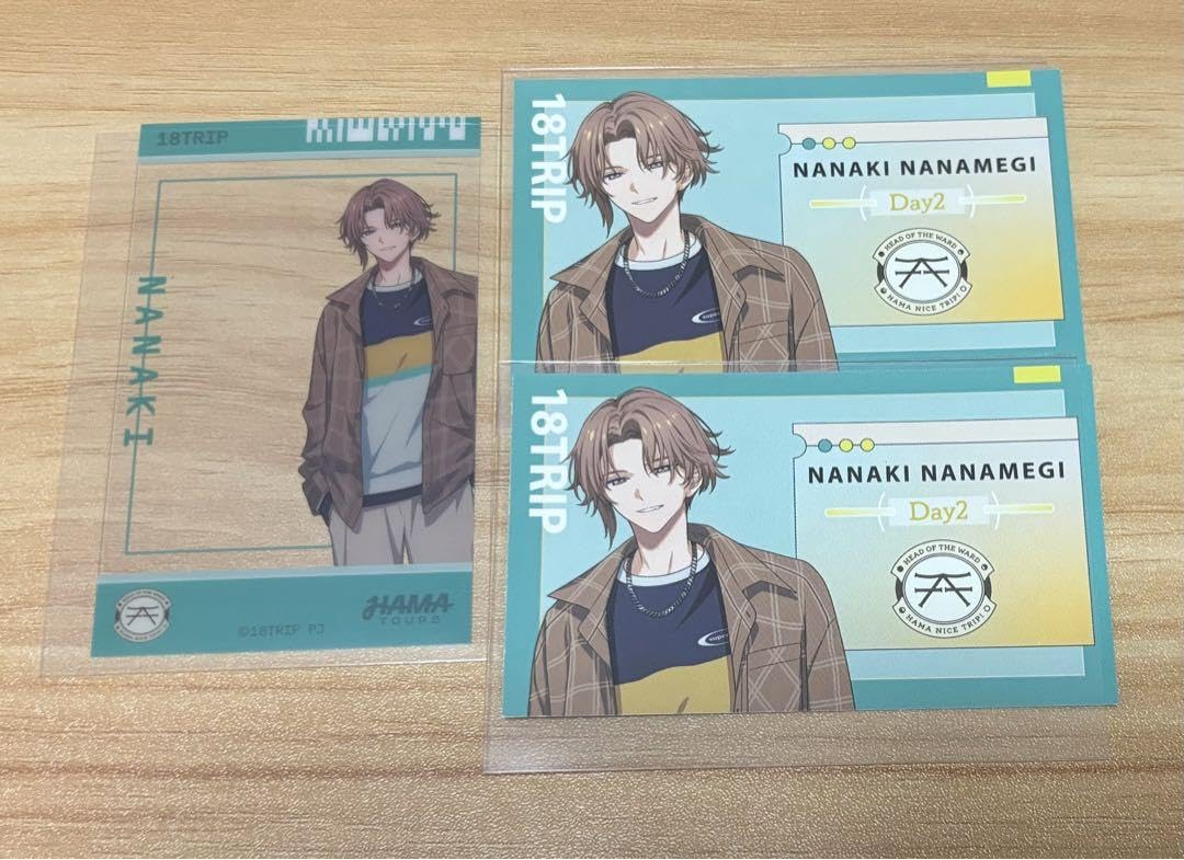 Amazon.co.jp: 18TRIP エイトリ 斜木七基 クリカ 名刺風カード 特典