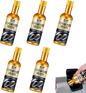 5 Pcs Car Catalyst Protector - Catalytic Cleaner Fuels Additive | Automotive Three-Way Catalytic Converter Cleaner, Fuels System Powerful Engine Booster Cleaner for Diesel Vehicle Chunyue