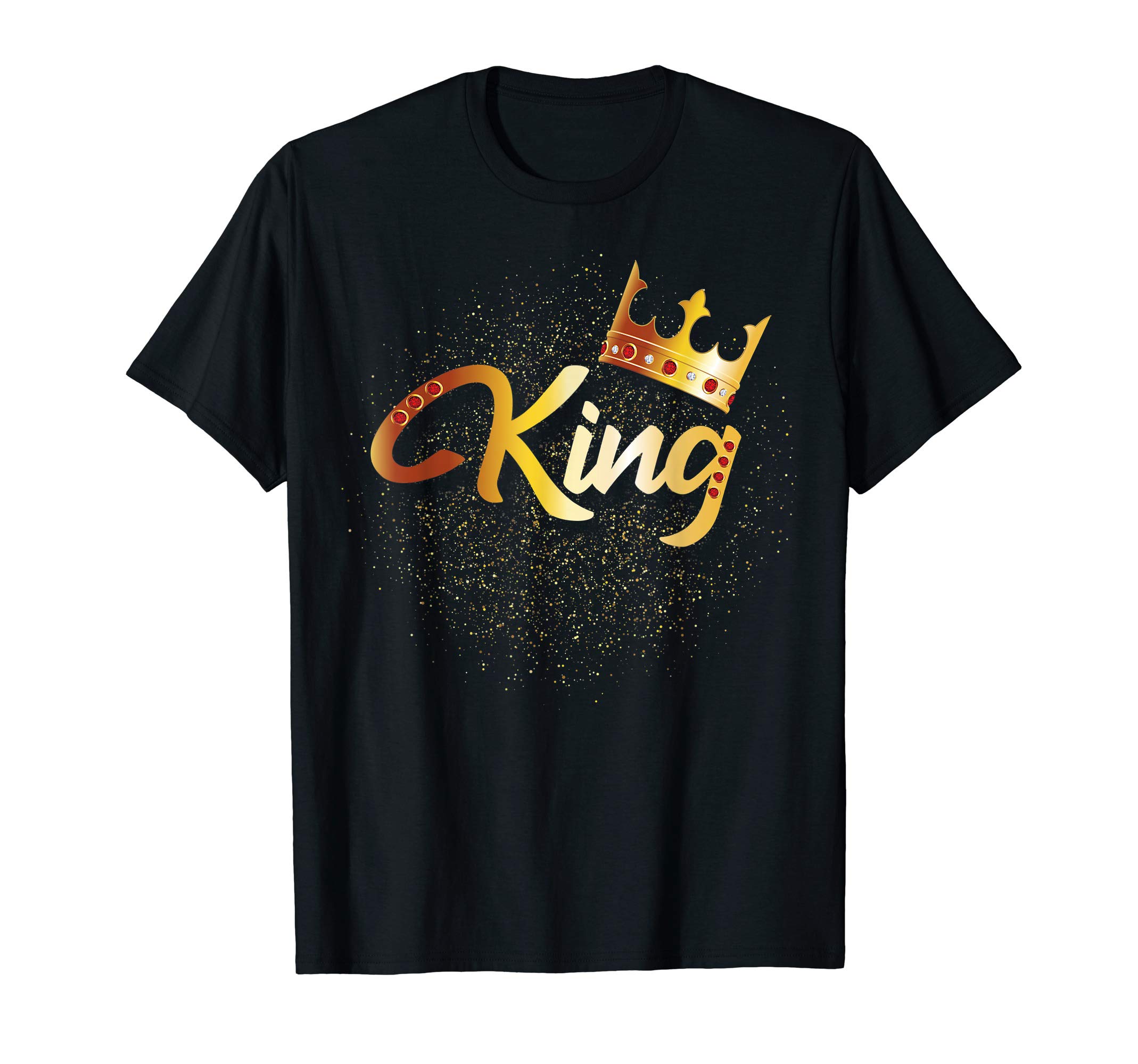 King Shirt Men Boys Matching Couples Him & Her T-Shirt