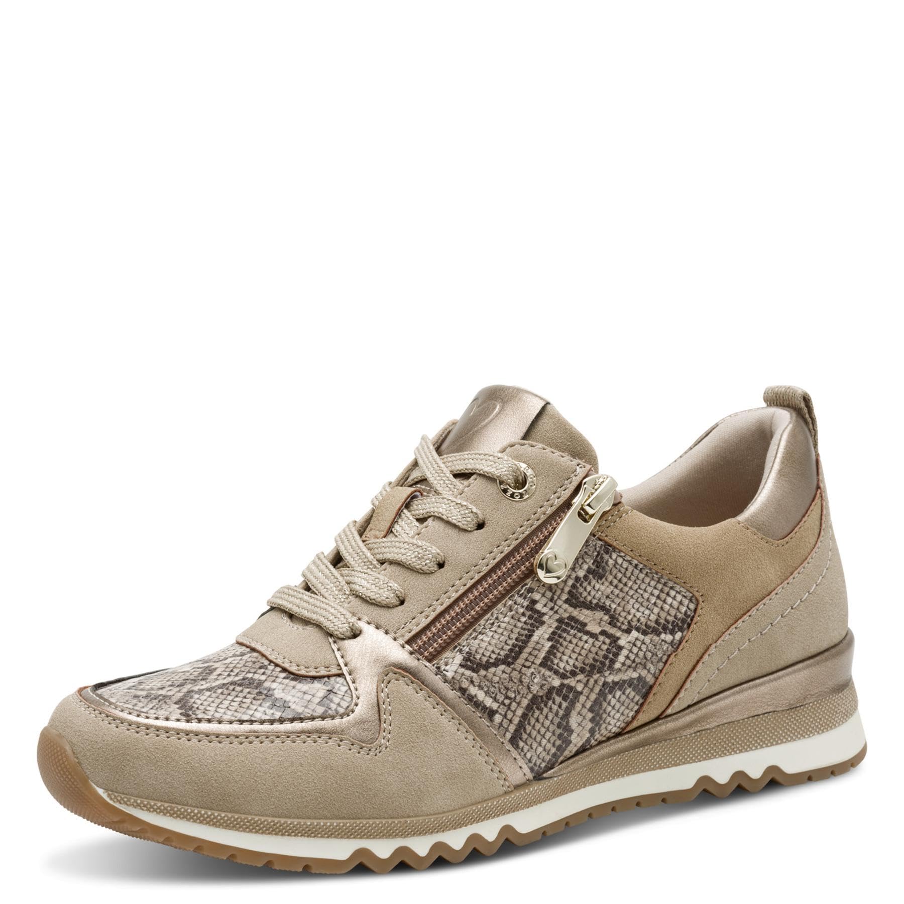 MARCO TOZZI Women's 2-23740-45 Trainers, Taupe, 8.5 UK