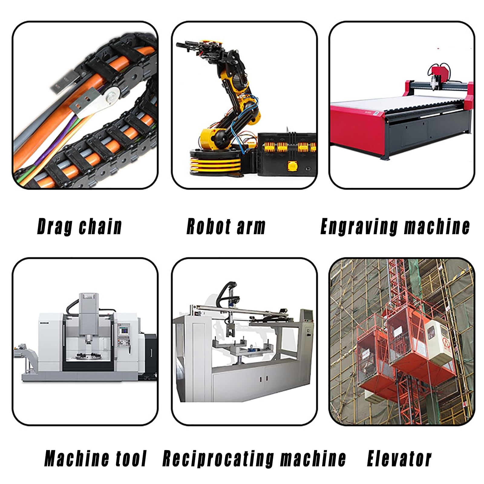 Cavo Piatto Cavo Elettrico, Cavo schermato a doppino Intrecciato in Rame Privo di Ossigeno ad Alta flessibilità a 4 conduttori da 0,15 a 2,50 mm²(25ft,1.00mm²-4C)
