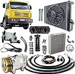 Kit de Ar Condicionado para Caminhão Worker, com Painel de Comando