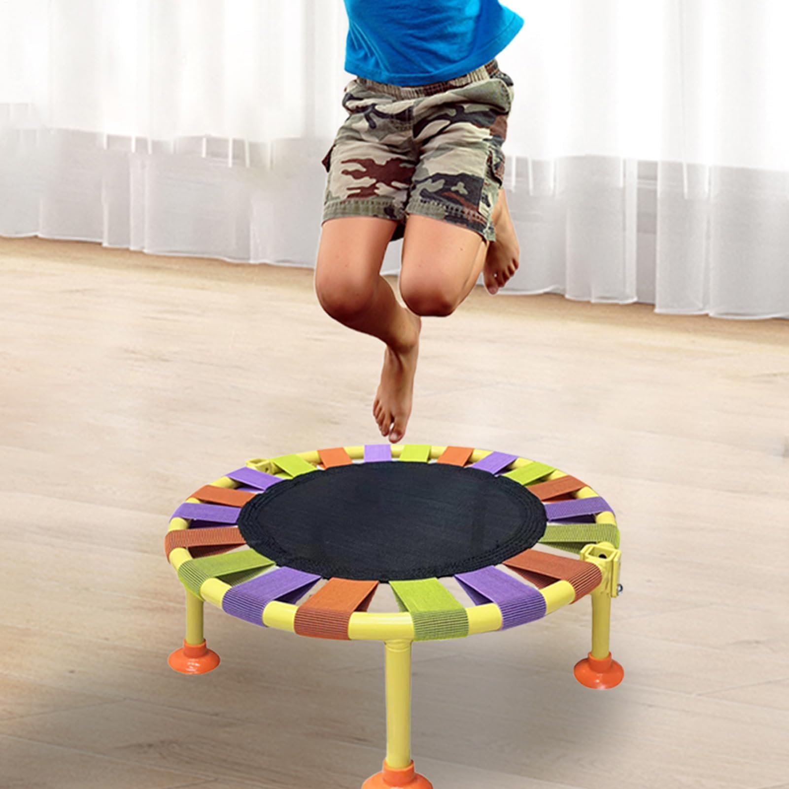 Mini Fitness Indoor Pieghevole per Bambini Piattaforma di Gioco 74,8 kg Trainer Ideale Fitness Equint & Accessori per Allenamenti a Casa