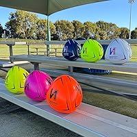 Vista 5 de ONEKEEPER Pelota de reflejo y reacción para fútbol - Blanco, naranja, azul, rosa y amarillo fluo, entrenamiento de agilidad y coordinación