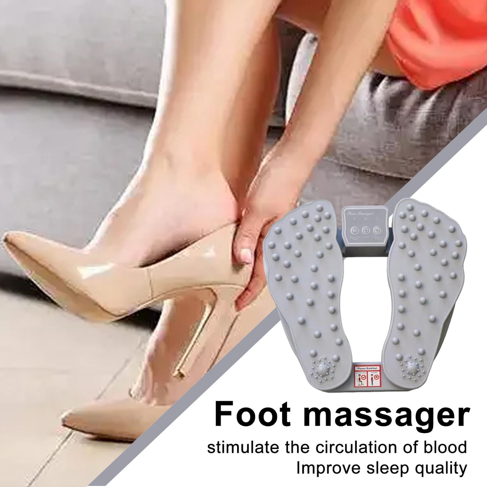 Machine de massage plantaire, masseur plantaire pour la