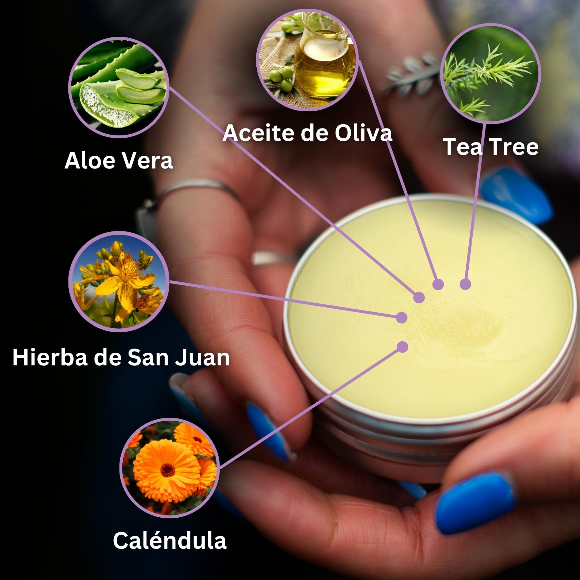 BenePura Pomada Caléndula, Pomada Natural para Heridas y Quemaduras Leves en la Piel con Aloe Vera y Hierba de San Juan, 40 ml