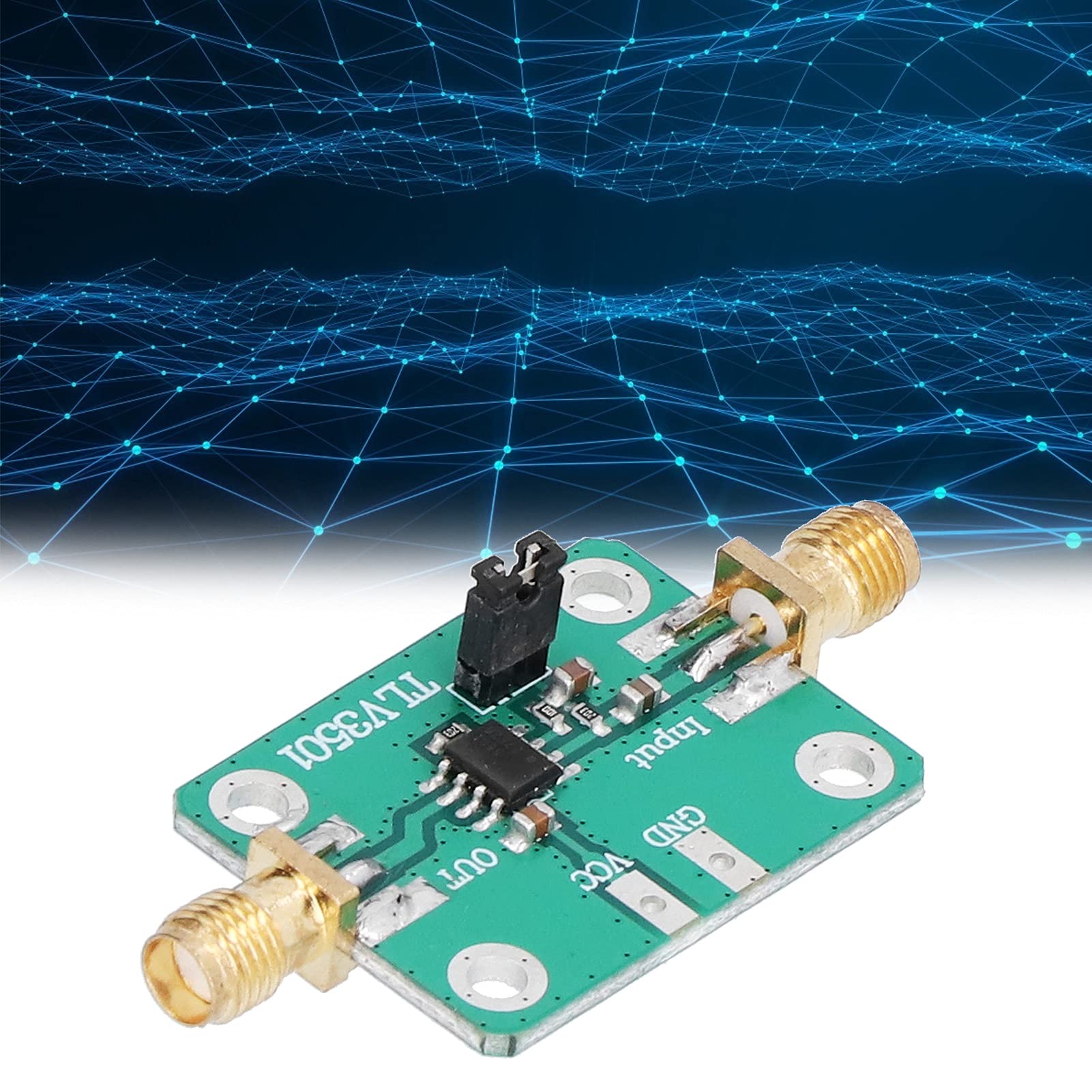 Hochgeschwindigkeitsvergleich, EIN Kanal-Frontformungsmodul Frequenzmessgerät TLV3501 DC 2,7-5 V, Kleines Größe und Geringes Gewicht für die Bequeme Verwendung ohne Schwellenwert
