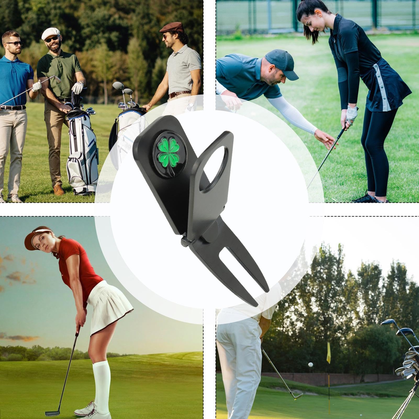 Strumento di riparazione Divot per golf, supporto sigarette a forma di pallina, accessori multiuso