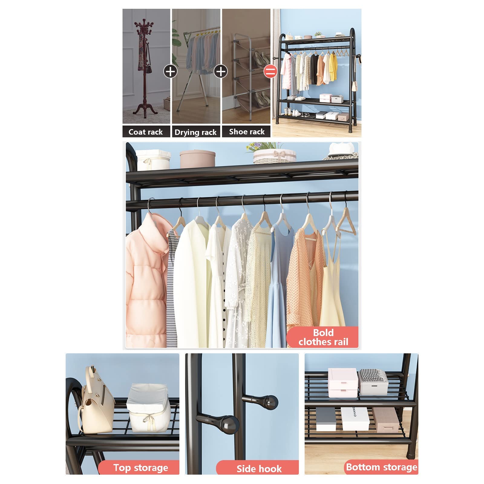Kleding En Schoenen Op Het Rek Stock Afbeelding - Image of toevallig, sandalen: 14704143