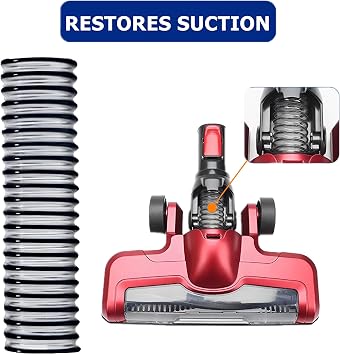 Vacuum Lower Duct Hose Replacement Compatible with Bissell 1/2/3/4/5 Generation Floor Scrubber,Lower Hose Replacements,Vacuum Accessies (1PCS)