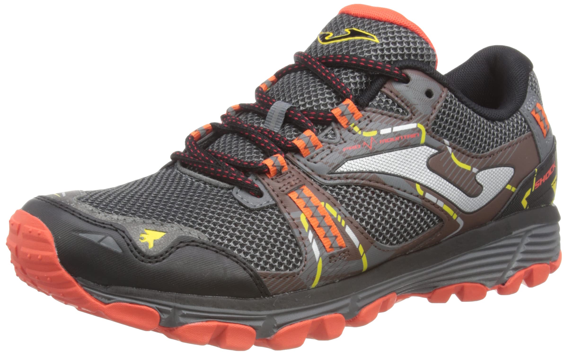 Joma Shock Series, Men's Running Shoes Size: 10 UK Grey Orange
