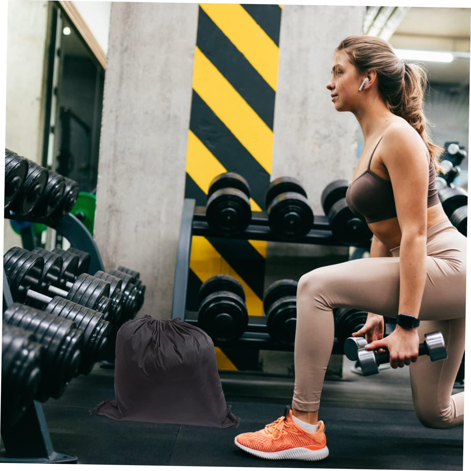 ABOOFAN 3 Pezzi Con Coulisse Sport Borsa Con Coulisse In Stoffa Zaini Con Per Adulti Zaino Da Palestra Per Donne Mochila Viajera Para Mujer Borse Per Attrezzatura Da Calcio Borsa