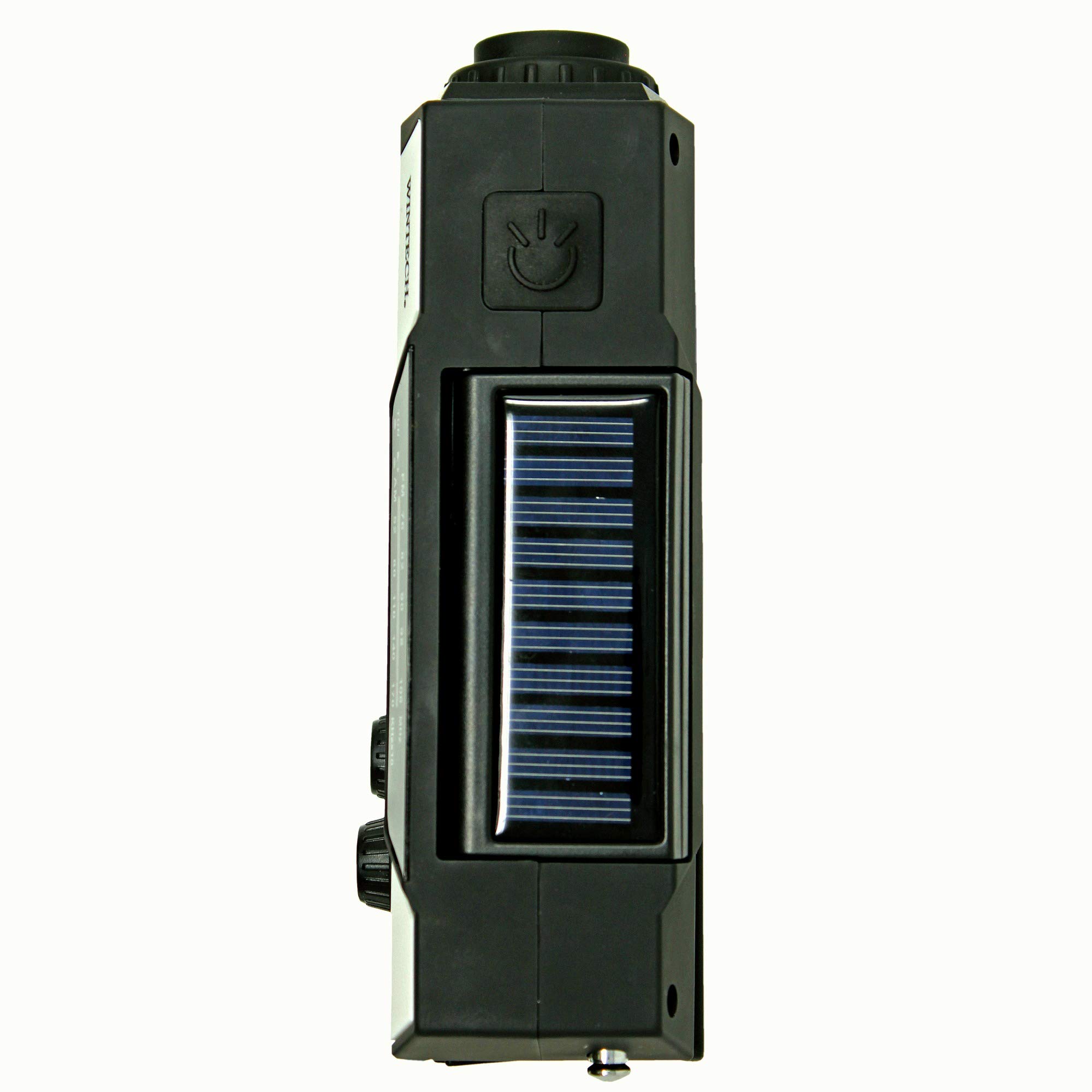 Amazon.co.jp: WINTECH 防災用 防滴手回し充電 FM/AMポータブルラジオ