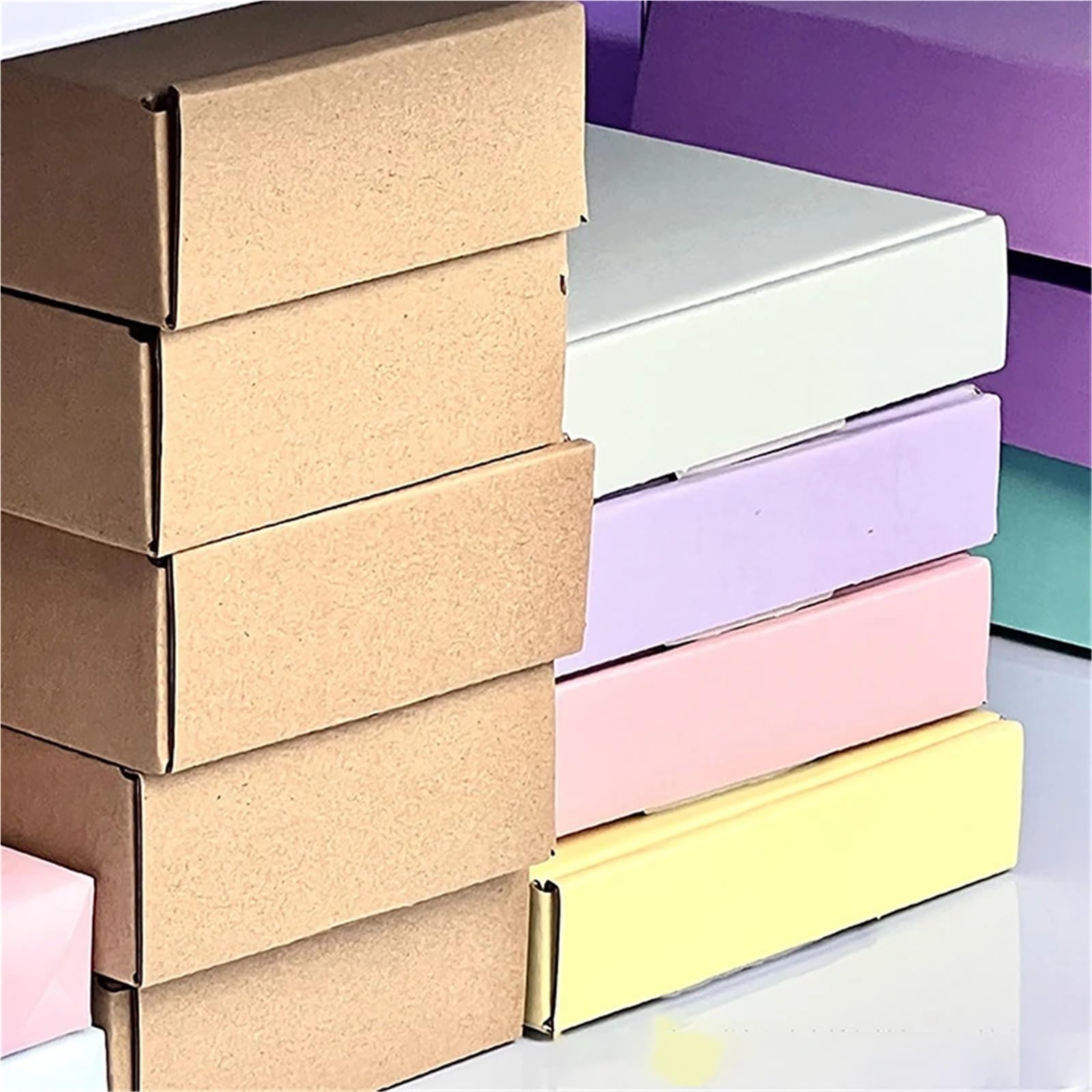 Boîtes d'expédition en carton ondulé, 20 pièces Pour Colis